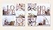 Produktbild 2 er Set große Wandbilder Love Home Holz je 60 x 60 cm Nature Life