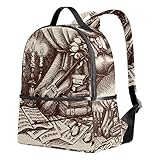 Dimensiones: 32 x 12,5 x 37 cm. Es una bolsa de gran tamaño para la escuela y la universidad para llevar libros, estuches y otras necesidades para clases.