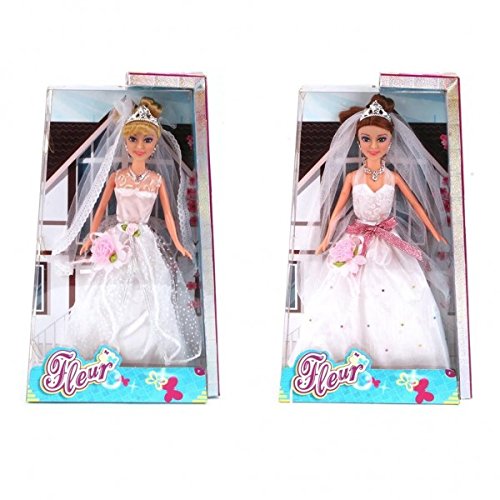 Preisvergleich Produktbild Fleur 571-6620. Muñeca Con Vestido de Novia. Modelo aleatorio.