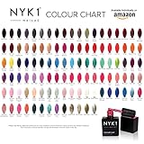 NYK1 Gel Nail Polish - LILAC MIST - UV and LED Drying Curing Polishes, Quick Soak Off Extra Fill 10ml. Over 100 Nailac Colours to Choose from. Search NYK1 Gel Nail Polish in Amazon Search