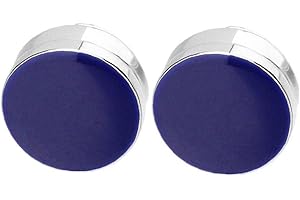 Lipfer Mensos para Hombres Capara De Botón De Manguito Redondo Clásico para Fiesta De Bodas Accesorio Elegante