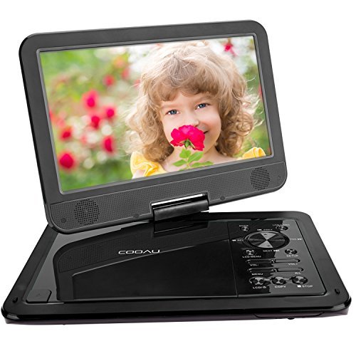 COOAU 12.5" Portable DVD Player with 10.5" Swivel Screen RS.15699 (40.00% Off) - Amazon