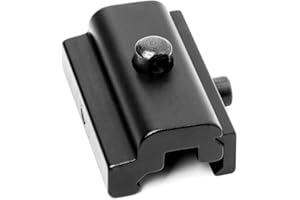 JASHKE Bipod Adapter Zweibein Adapter Picantini Schiene 20mm Adapter für Zweibein