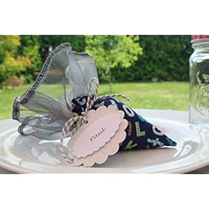 Minischultüte zur Einschulung/Tischdeko