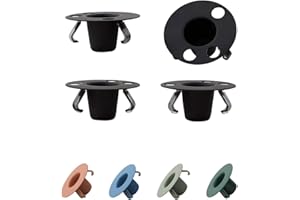 Design Letters Kerzenhalter für Espressotassen | Kommt in 4 Stück | Verwandeln Sie die Espressotassen mit den Kerzenhaltern in dekorative Tassen | Schwarz