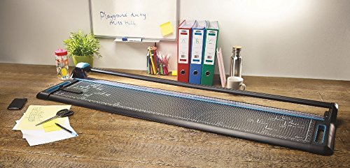 Avery A0 P1370 Precision Trimmer Paper Cutter, Black and Teal