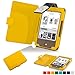 Produktbild Forefront Cases® Tolino Page Shell Hülle Schutzhülle Tasche Bumper Folio Smart Case Cover Stand mit LED Licht - Leicht mit Rundum-Geräteschutz (GELB)