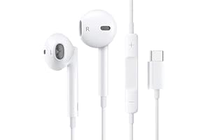 UCGOU Cuffie USB C per Samsung Galaxy S23 Ultra A53/A54 S22 S21 S20 Auricolari USB Type C HiFi Stereo con Microfono con filo Cuffie Type C con compatibile iphone 15,Flip 4,P30/P40,Oneplus 9/10, Google Pixel