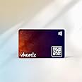 Vkardz - Magic NFC & Smart Digital Contactless PVC Business Card || NFC Card || Smart Visiting Card || Scratch less Matte Print Pocket Friendly Card With QR Code (Abstract)
