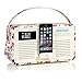 Produktbild VQ Retro Mk II DAB/DAB+ Digital- und FM-Radio mit Bluetooth, Apple Lightning Dock und Weckfunktion - Emma Bridgewater Mauerblümchen