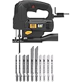 CAT DX5310 550Watt Professional Speed Adjustable Decoupage Saw + DA06901 10 Piece Saw Tip