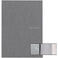 Fabriano EcoQua Dot Grid Note Pad, Large, Glue-Bound, 90 Sheets, Stone