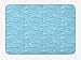 Produktbild Animal Bath Mat, Cartoon Like Seahorses for Kids Nursery Baby Girls Boys Childish Playroom Nautilus, Plush Bathroom Decor Mat with Non Slip Backing, 31.69 X 19.88 Inches, Blue