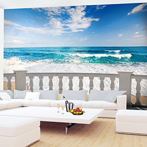 Fototapete Horizont 352 x 250 cm – Vliestapete – Wandtapete – Vlies Phototapete – Wand – Wandbilder XXL – !!! 100% MADE IN GERMANY !!! Runa Tapete 9028011a - 4