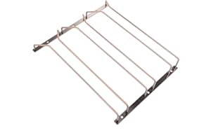 Dianoo 35,5 cm bronzo vino vetro rack sotto il gabinetto, vino bicchiere titolare sotto lo scaffale, calici cremagliera, bicchieri di vino immagazzinaggio, 3 file
