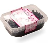 Anta&ccedil; Tel Toka Siyah Renk 500 Gr Pvc Kutulu (Topuzlu) Kaliteli Sert Ve Kullanışlı Paravana, Siyah, TTS-02