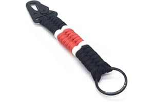 OSS-BJJ Combat Sports - Llavero brasileño con clasificación Jiu Jitsu - Llavero BJJ - Llavero Jiu Jitsu - Selección de colores (negro)