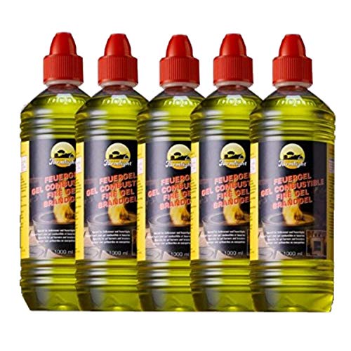 Kaminbau Mierzwa ( df-shopping ) Etanolo e gel camino al bioetanolo Model Tornado Deluxe - Colore a scelta Zusatzoption 5 Liter Brenngel