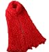 Red Trendy Women Wrap Charcoal Fiber Soft Magic Scarf Woolly Knit Scarves Shawl 26 Different ways to wear RS.499.00