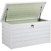 Yardbox Metal Bah&ccedil;e Dolabı 350 L Beyaz