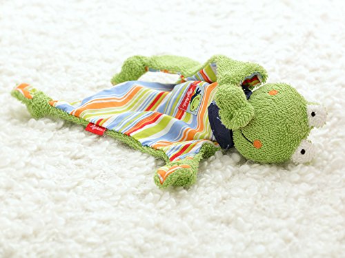 sigikid, Mädchen und Jungen, Schnuffeltuch Frosch, Fortis Frog, 48934 - 3