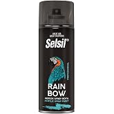 Selsil Rainbow 400 Ml Spray Paint Black Matte