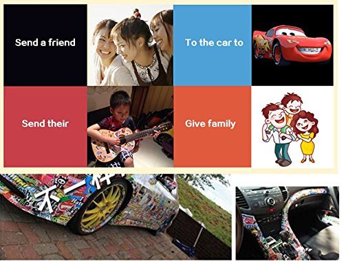 Neuleben Aufkleber Pack  150-pcs  Graffiti Sticker Decals Vinyls f  r Laptop  Kinder  Autos  Motorrad  Fahrrad  Skateboard Gep  ck  Bumper Sticker Hip