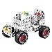 YIXIN Metal Build-n-Play Assemble Disassemble Vehicle Creative Construction Building Block Kit Vehicle Copter Model Building Toy For 6 Years Old + ... (Jeep)