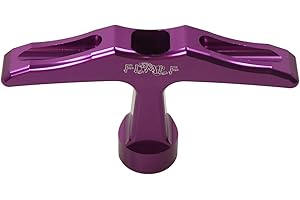 FLMLF Alloy CNC Pull Starter Handle for Zenoah CY Rovan TSRC Engine for 1/5 Hpi Rofun Km Baja Lois 5ive-T FG GoPed Redcat Rc Car Parts (Purple)