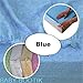 Waterproof Terry Towelling Fitted Sheet Mattress Protector, To Fit Cot bed Mattress 140x70cm - BLUE