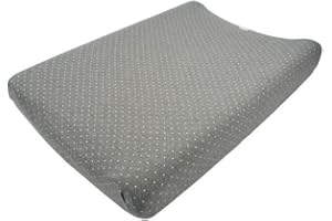 FUN*DAS BCN Fundas BCN ® - Funda para cambiador de bebés - 70 X 50 cm - 80 X 50 cm - Algodón (Vintage Dot, 80x50)