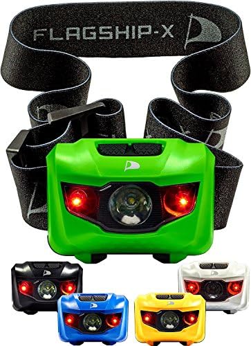INSANE SALE Flagship-X Waterproof CREE LED Camping Headlamp Flashlight For Running (Green)