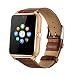 Produktbild Fantime Bluetooth Smart Watch Unterstützung SIM / Micro SD Card Wrist Phone Kompatibel mit Android und Teil der Funktionen für iOS (HD Touch Screen / Handsfree / Telefonieren / Kamera / Sedentary)
