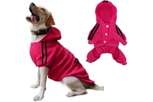 IZEFIA Sudadera con Capucha para Perros Ropa Suéter para Perros Sudadera con Capucha para Perros Sudadera con Capucha para Perros Pequeños Medianos y Grandes