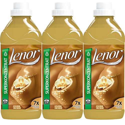 Preisvergleich Produktbild Lenor Goldene Orchidee Superkonzentrat Weichspüler 29WL (3 x 730ml)