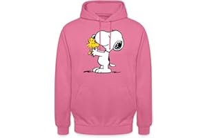 Spreadshirt Peanuts Snoopy And Woodstock Unisex Hoodie