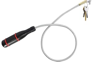 LEFSDVF Telescopic Magnetic Pickup Tool, 60CM Flexible Magnetic Pickup Tool,T Strong Magnetic Pick Up Tools with Non-Slip Handle,Elescopic Magnet for Picking Up Small Parts Durable, Retriever Wand, DIY Auto