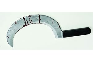 W WIDMANN MILANO Party Fashion - Arma insanguinata, ca. 44 cm, accessorio, horror, Halloween, festa in maschera, accessorio per costumi