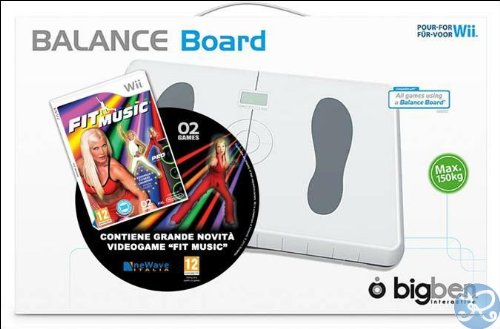 Preisvergleich Produktbild BigBen Interactive Wii Balance Board + Fit Music Board / Teppich