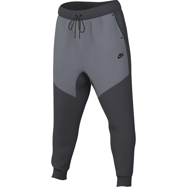 nike tech fleece bottoms grey