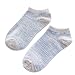 Produktbild Fletion 2 Paare 2016 Mädchen Schiff Socken Baumwollsocken Gestreifte Flacher Mund Literarische Mädchensocken Beiläufig Studenten Socken EINWEG Verpackung
