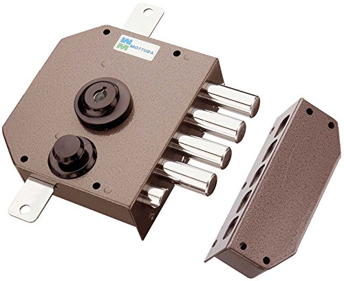 MOTTURA 630 Dx E 63 - mm 132x146 Serratura Triplice Art. 630 Con Mezzo Giro