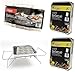 Produktbild Bar-Be-Quick Instant-Grill stehen. Faltbare Sofortgrillstand. Passend sowohl Größe von Einweg-Grill. Keine Montage. Light & tragbar + 2 X Bar-Be-Quick-Schnell Grill-Packs Jede Packung Feeds zu 4 Personen!