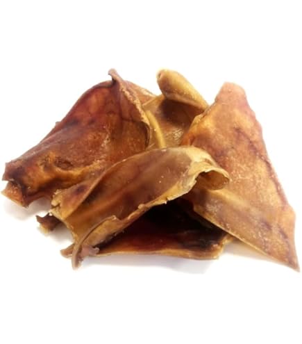 Pigs Ears Strips For Dogs Delicious Tasting Air Dried 500g - High In Protein Aids Muscle And Tissue Repair Contains Collagen For Healthy Coats And Skin. | Buy Now With Express International