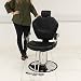TILTING BARBER CHAIR W/ HEADREST SALON STYLING TATTOO THREADING SHAVING BARBERS