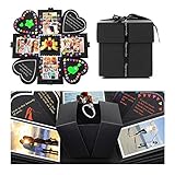 ❤ Doppelüberraschung: Ein kleines Geschenk-Box im Inneren ist, können Sie Put A Ring, Uhr, Halskette oder andere Ware in es als eine Überraschung.