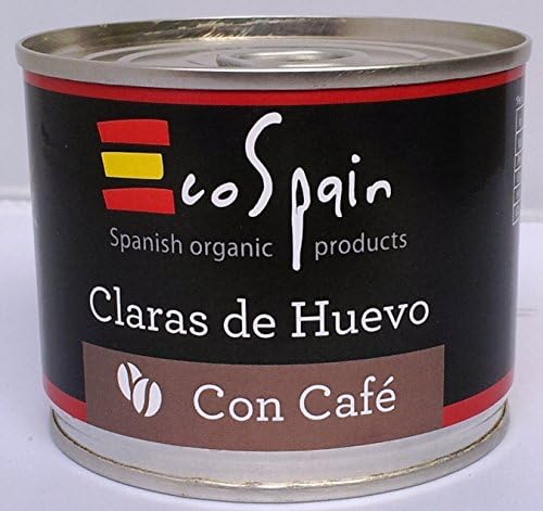 Egg whites with natural coffee. Fitness food. Ready to consume. Sugar free and fat free. 140 gr. 14 Gr. of natural protein per can