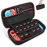 El bolsillo de malla con cremallera amplía el espacio de almacenamiento para las correas de los Joy-Con, el cable HDMI y otros accesorios pequeños, manteniéndolos en buenas condiciones.