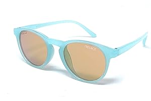 VENICE EYEWEAR OCCHIALI - Gafas de sol Polarizadas para niño o niña. Round vintage kids - Lentes que bloquea 100% los rayos UVA y UVB dañinos para nuestros ojos