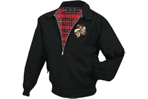 Spaß Kostet Herren Harrington Jacke Rockn Roll Rockabella Rockabilly Hot Oldschool style